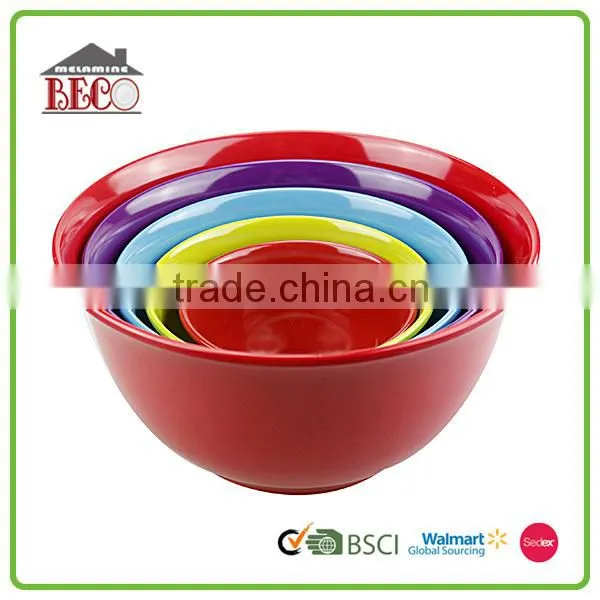 Various style melamine two tone oval shaped dinner plate