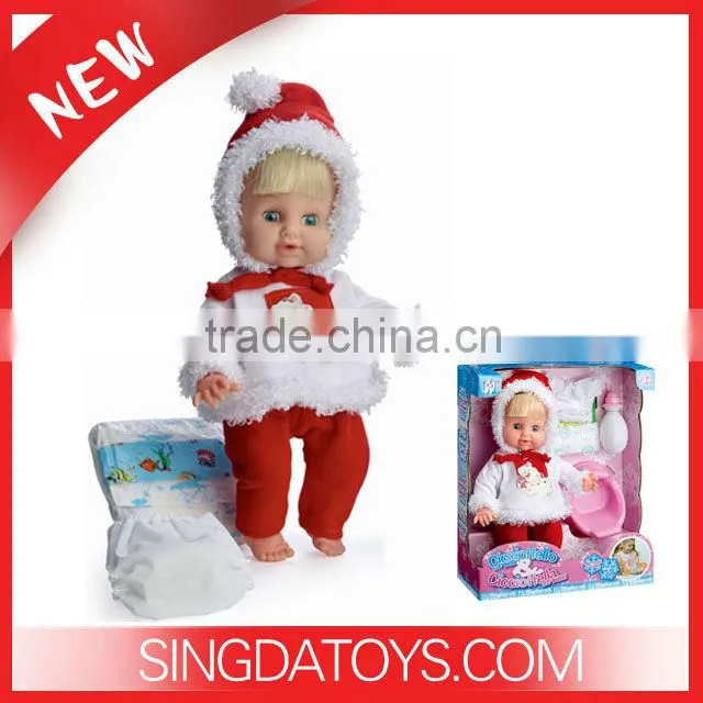HOT SELLING ! 2014 New Design B033 B/O Baby Fashion Doll