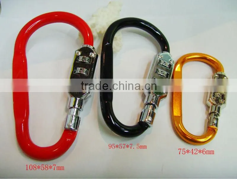 code lock 3-number combination lock zinc alloy material luggage lock combination lock