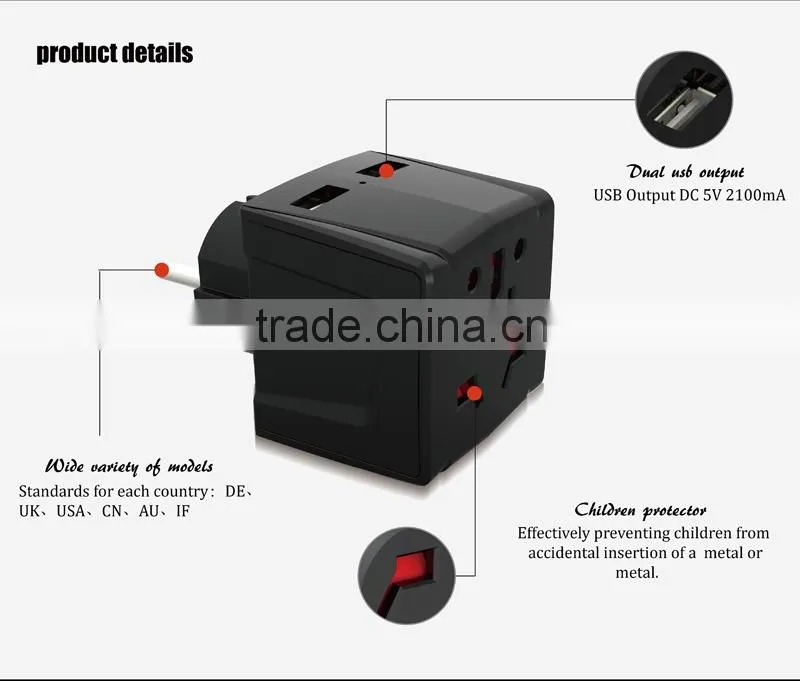 Brazil World Cup wholesale swiss thailand travel plug adapter