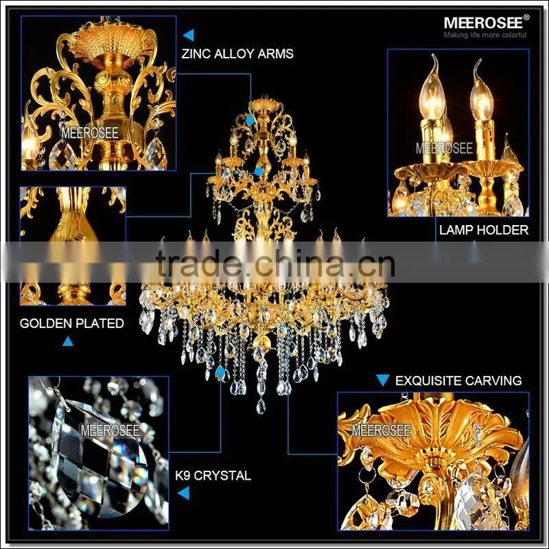 Deluxe Large Crystal Chandelier Custom Made Chandelier Crystal Lighting MD3134 L29
