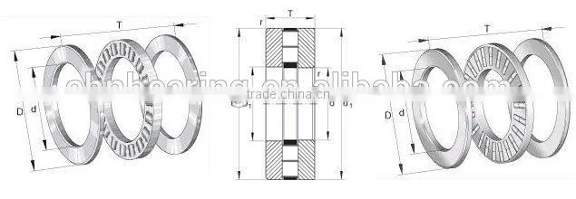 High precision roller bearing 4624914 needle roller bearing