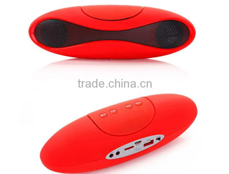 hot sell rugby Portable Bluetooth Speaker Wireless speaker with Factory Package Ready goods
