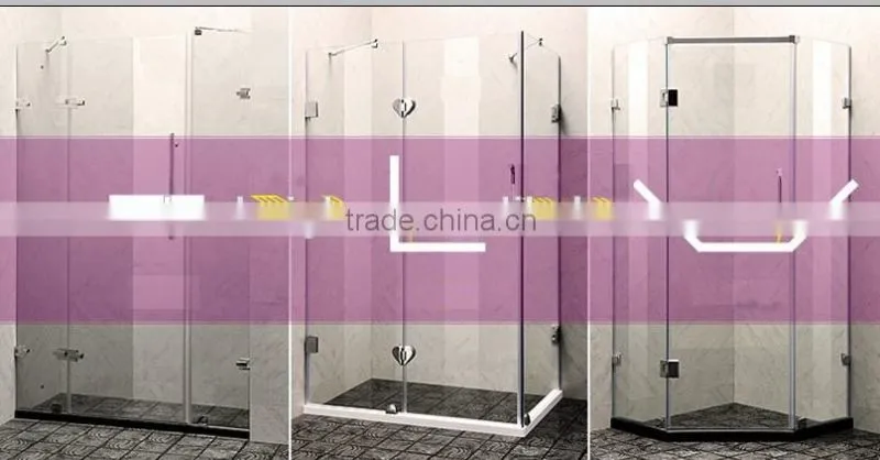 2015 frameless pivot shower 8mm glass door