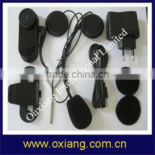 Bluetooth helmet headset motorcycle intercom waterproof, wireless intercom system