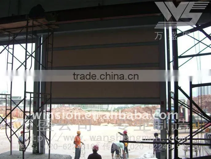 automatic high speed fold up door