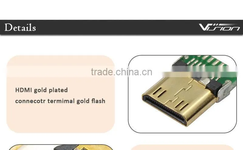 3 in 1 HDMI to micro HDMI mini HDMI adapter