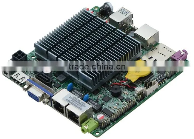 ITX-N29_2L with 12*12 Bay trail Dual Lan Quad Core Mainboard J1900 nano itx motherboard OEM