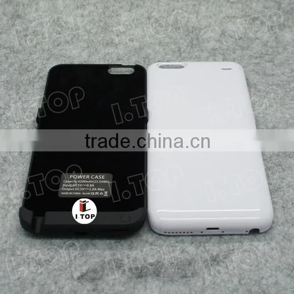 High Quality External Backup Battery Case for iPhone 6 Plus Charger Case
