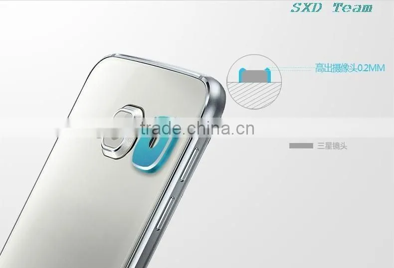 New S6 Rear Camera Lens Metal Protective Ring Guard Cover Protector for Samsung Galaxy S6 Edge Lens Protector Cover LPS6