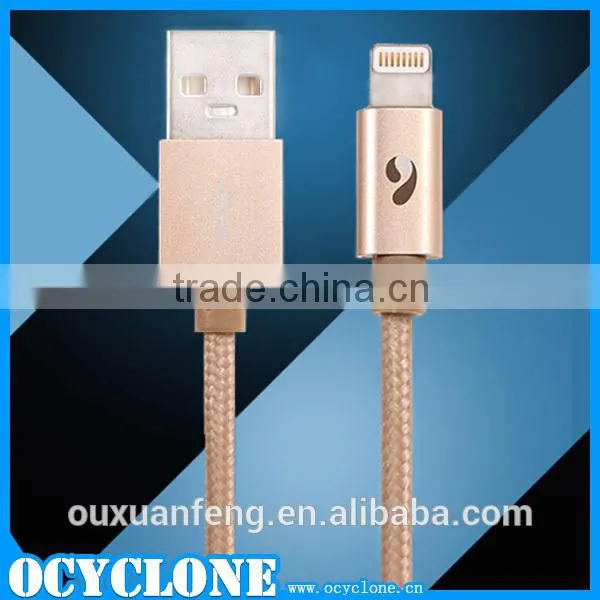 2015 The New Data Cable For Iphone 6 Tyrant Gold+White