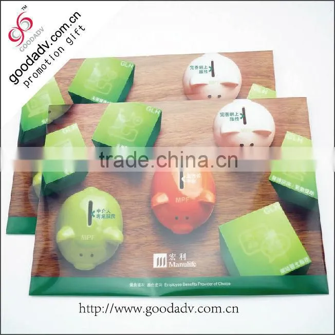Chinese manufacturer A4 size colorful printing file folder for office supplier