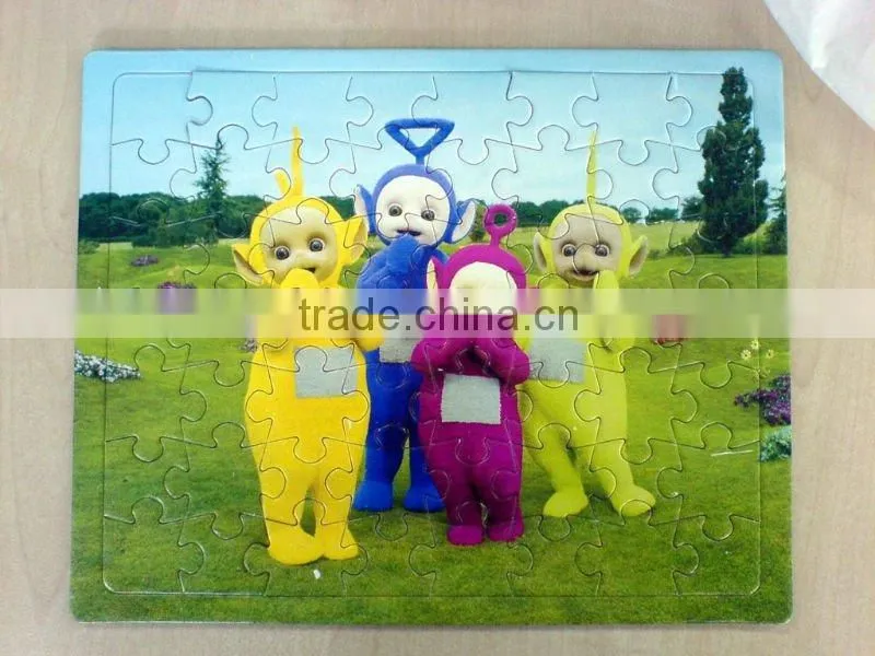 Environment friendly kids puzzle games/paper puzzle/educa puzzle