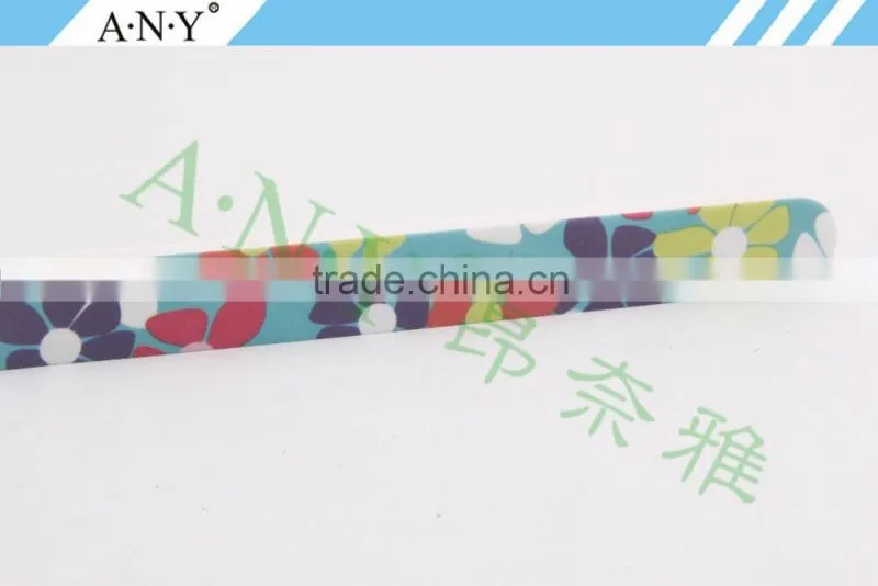 Professional Nal Shining and Polishing Flower Nail File Wholesale Sponge
