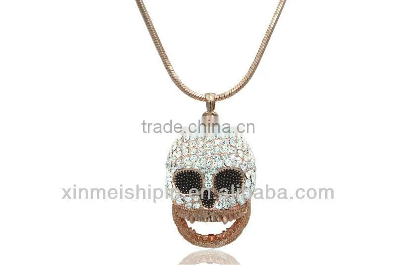 fashion jewelry necklace alloy material