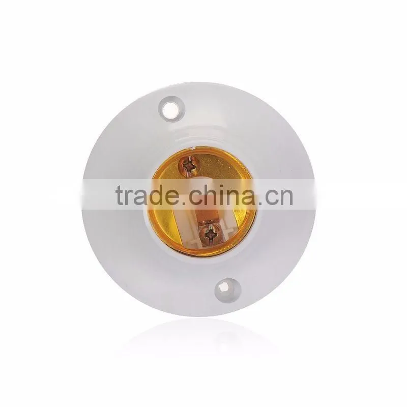 E27 Socket Lamp Base Holder Bulb Adapter Round Screw LED Light Fixing Fitting Socket Connector