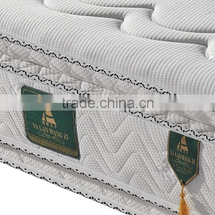 bedroom furniture set bonnel spring cotton filled mattress