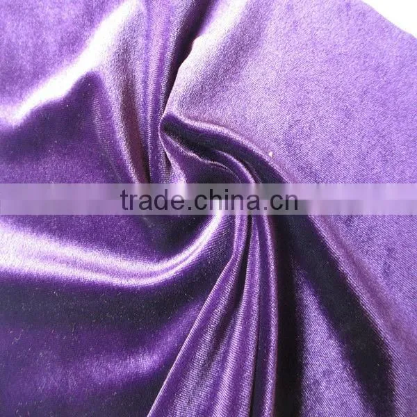 Polyester Knit Spandex Velvet