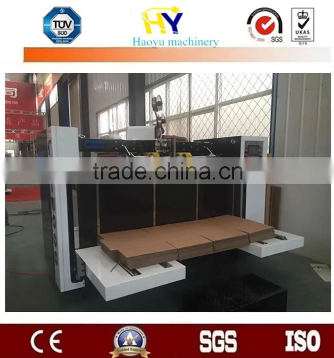 High speed stitching machine/carton stapler machine