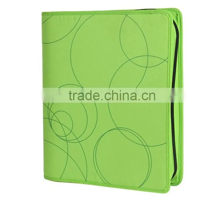 Hot Sale Wholesale Zippered 3 Ring Binders for Home School Office