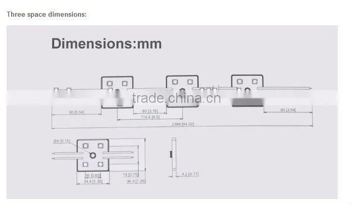 1Pack(100pcs)36mm*36mm Waterproof LED Module(SMD 5050,4LEDs,Zinc Base,white light)