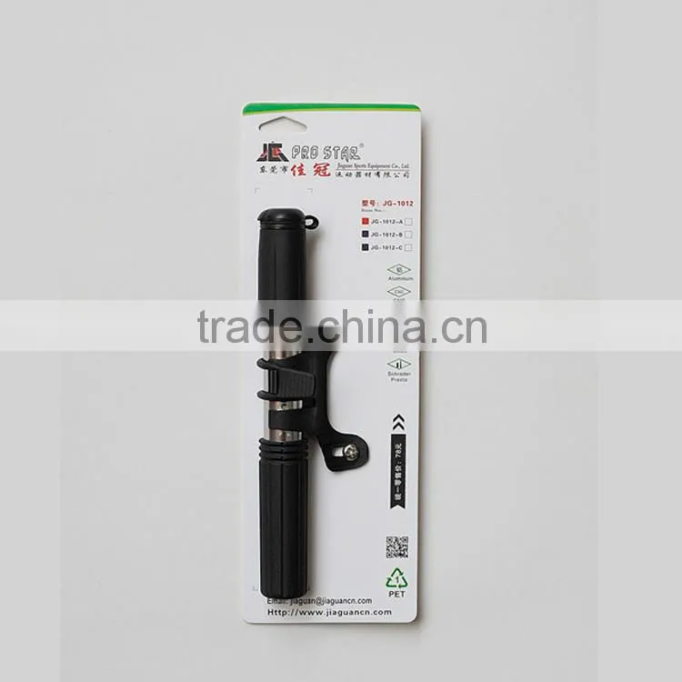 hot sell aluminum bicycle parts mini hand air pump with hidden hose