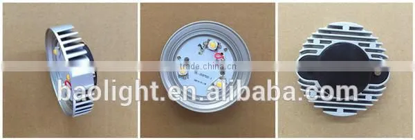 Factory directly 6w 110V / 240V aluminum warm white GX53 led under counter light