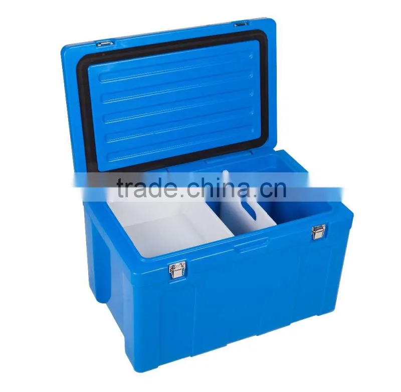 Roto-moulding cooler box