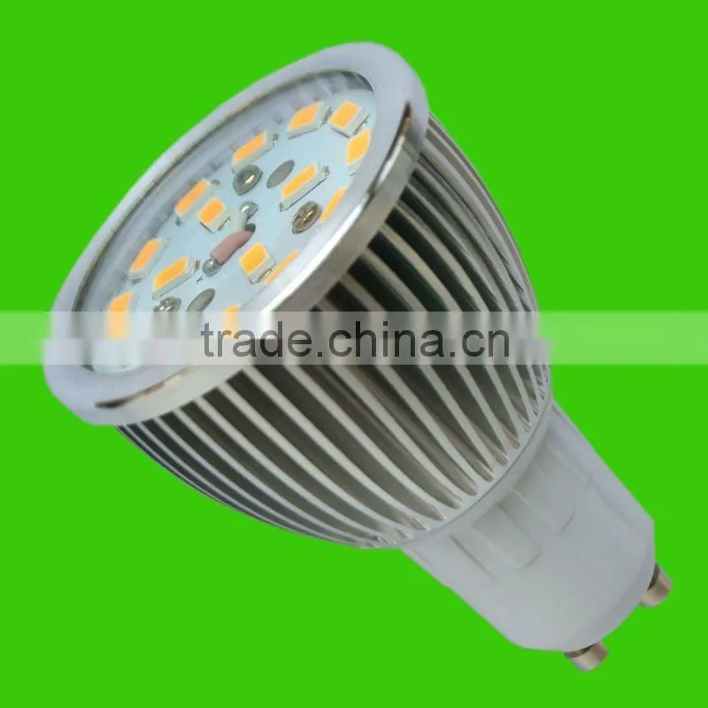 gu10 16 smd 5630 led bulbs 8w powerful light