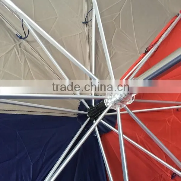 High End Fabric Pongee Automatic Open 2 Fold Umbrella