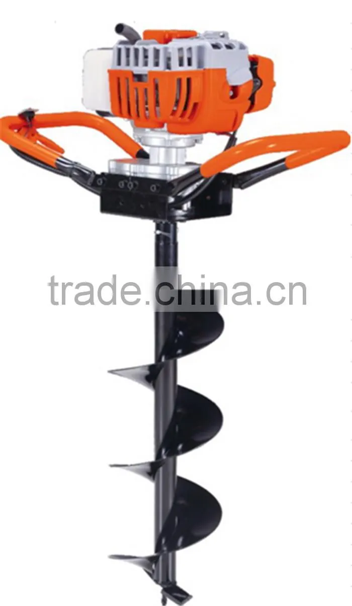 earth drill machine 49cc 2 stroke Gasoline engine earth auger drill 1E44F