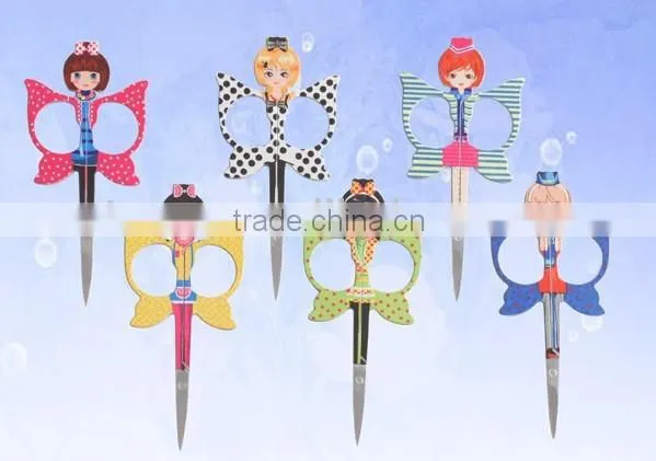 MNJ-004 Stainless steel girl shape beauty girl scissor