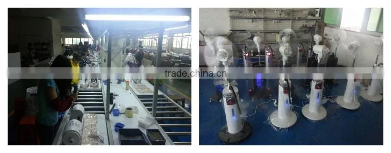 water spray cooling fan water mist fan