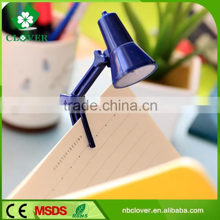 Plastic flexible for book reading 1 led table lamp