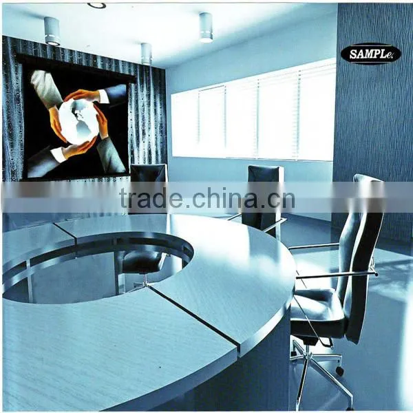 Electric tensioned screen 100" 16:9, tab-tensioned projection/projector screen