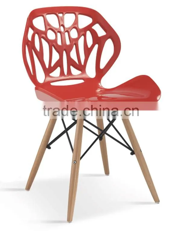 modern armless white dining plastic chair price