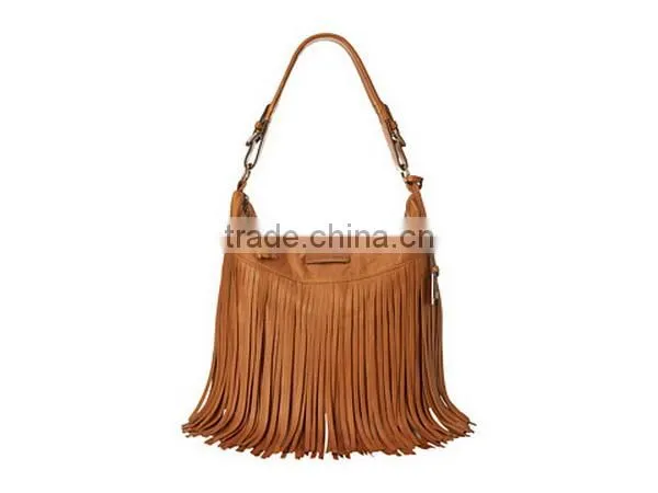 Fringe Tassel Handbags Shoulder Bag Big Size for Ladies
