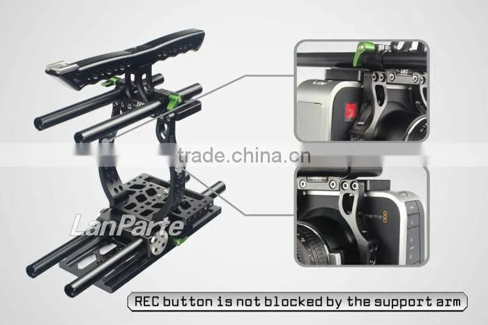 Lanparte BMCC -01 Cine CAMERA Rigs Blackmagic Rig Kit