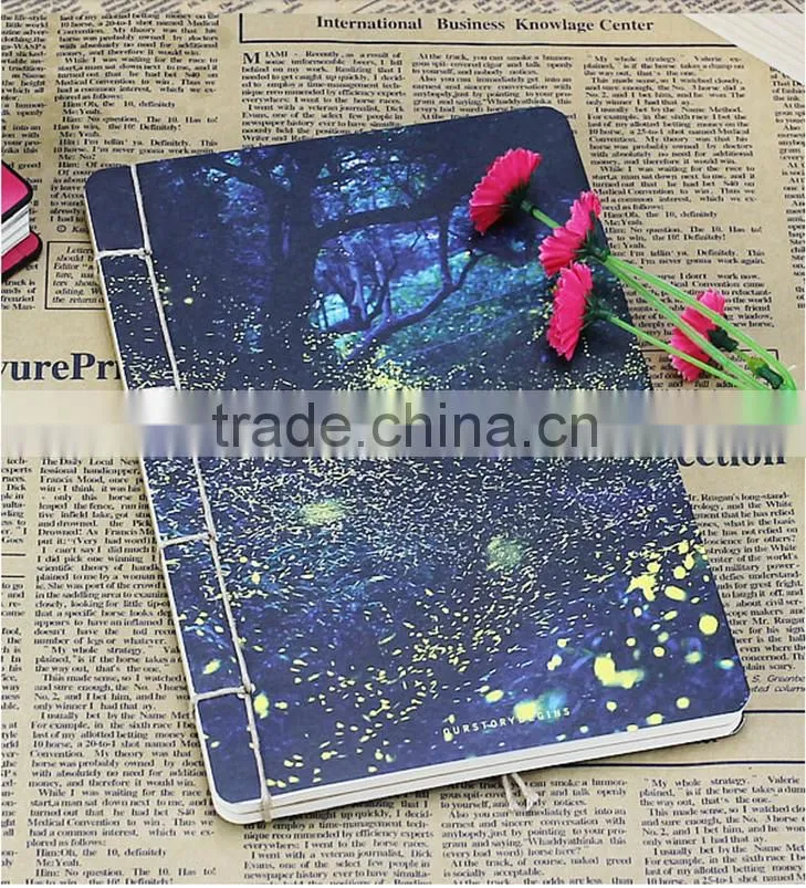 oil painting Paper cover book with Blank pages