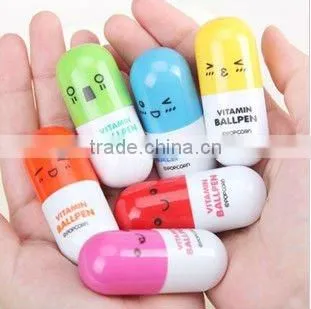 Hot selling vitamin ball pen, wholesale promotional pens
