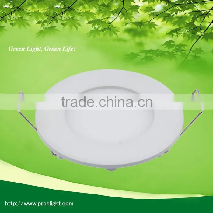 Super slim round 2835smd 85LM per watt flat 18w round led panel light