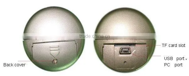 720P solar dvr with hidden camera