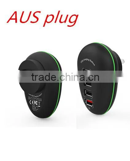5V/2.5A 4 Ports USB Charging Station (Foldable & Standard)