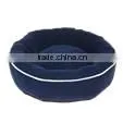 Round pet bed for dog