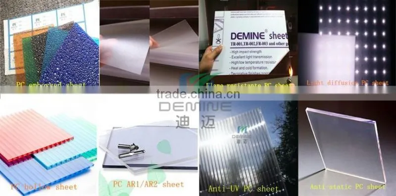 Opal polycarbonate sheet 48"x96" 100% virgin makrolon resin
