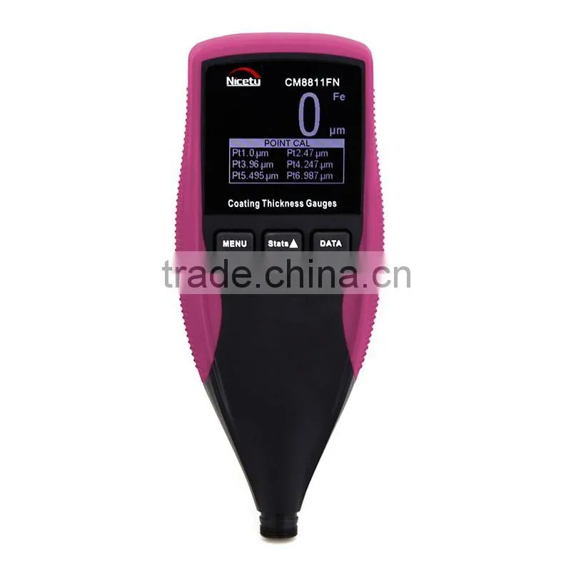 320 x 240 TFT LCD mil thickness gauge on Steel or Iron