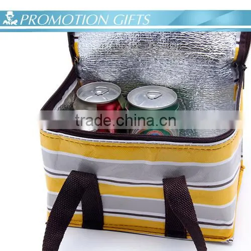 Insulated Water-Proof Lining Large Lunch Bag Cooler Tote Travel Picnic Bag Ice Pack 10L