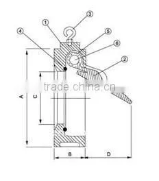 Wafer Check Valve Swing Type used for Wastewater Treatment