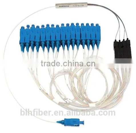 PLC Splitter in steeless tube box rack mount for FTTB/FTTC/FTTP/FTTH