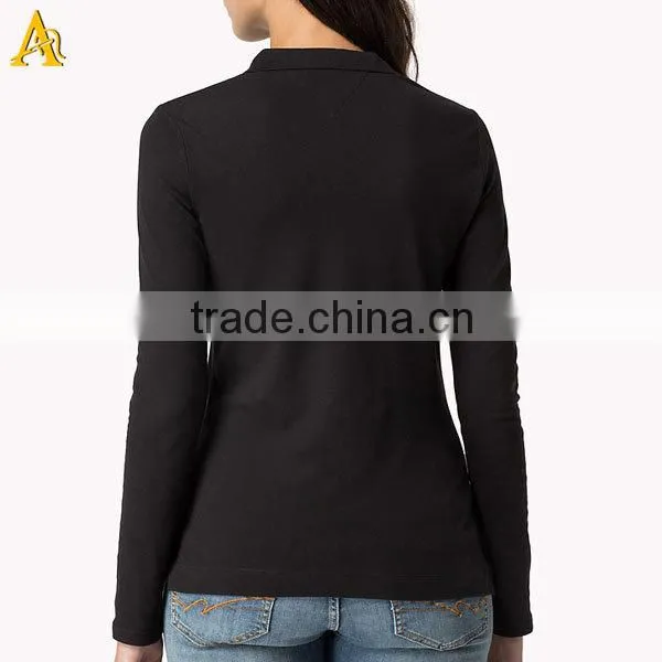 custom polo blouse for women, camisa polo